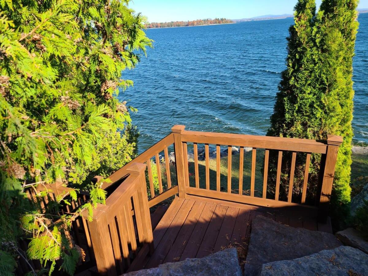 Loza House Adirondack Skydeck Unit Lake Front Plattsburgh Exteriér fotografie